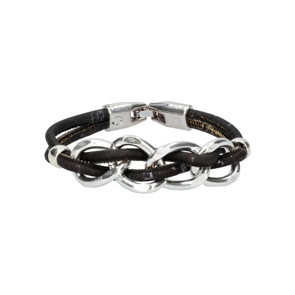 Cork bracelet OG21500 - BLACK - ModaServerPro